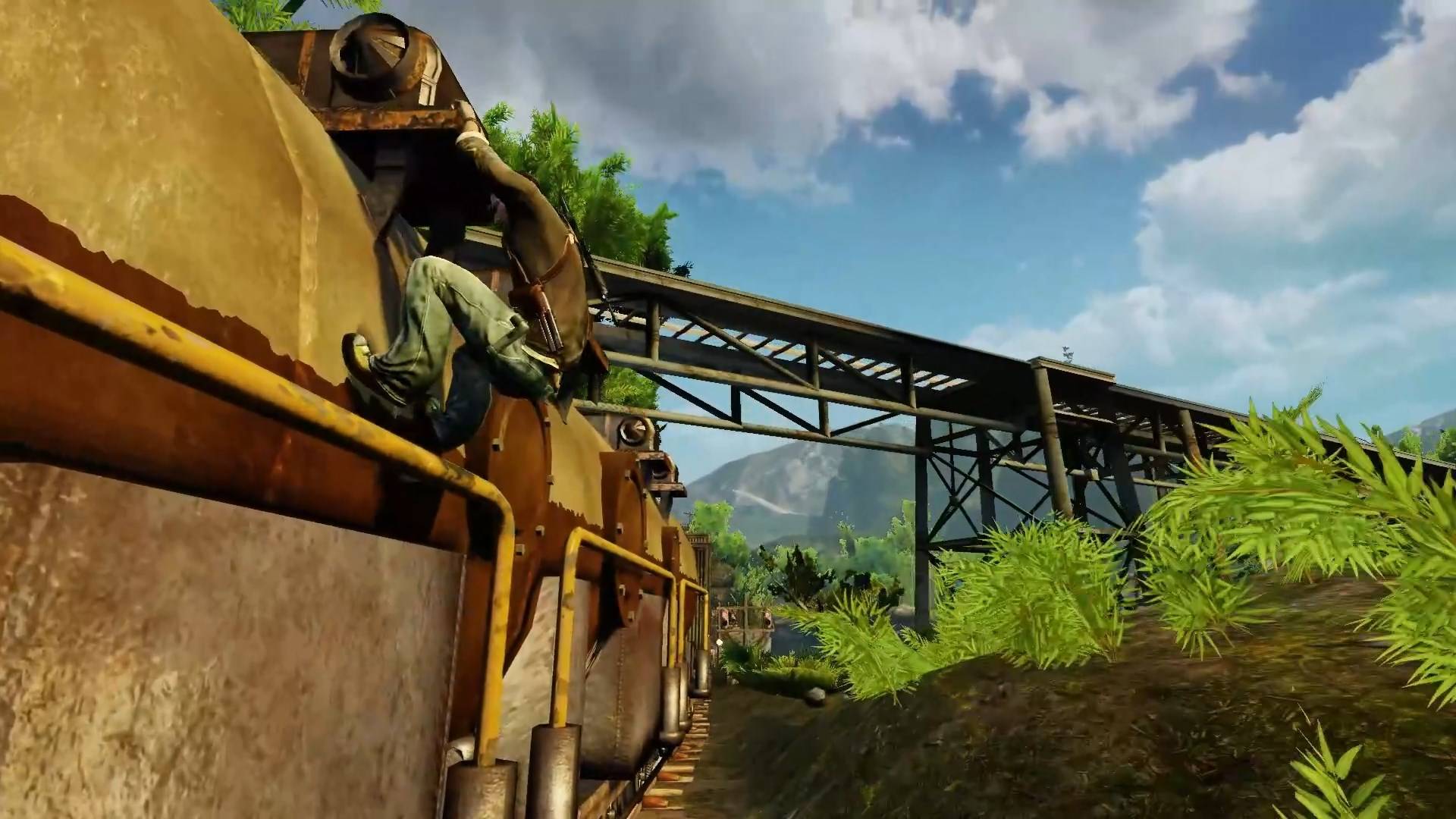 Uncharted 2 Among Thieves - геймплей игры на PlayStation 3